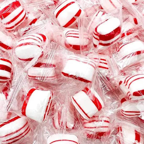 Bob's Sweet Stripes Soft Peppermint Candy – 200 Count (34.5 oz) – Individually Wrapped, Naturally Flavored, Gluten-Free