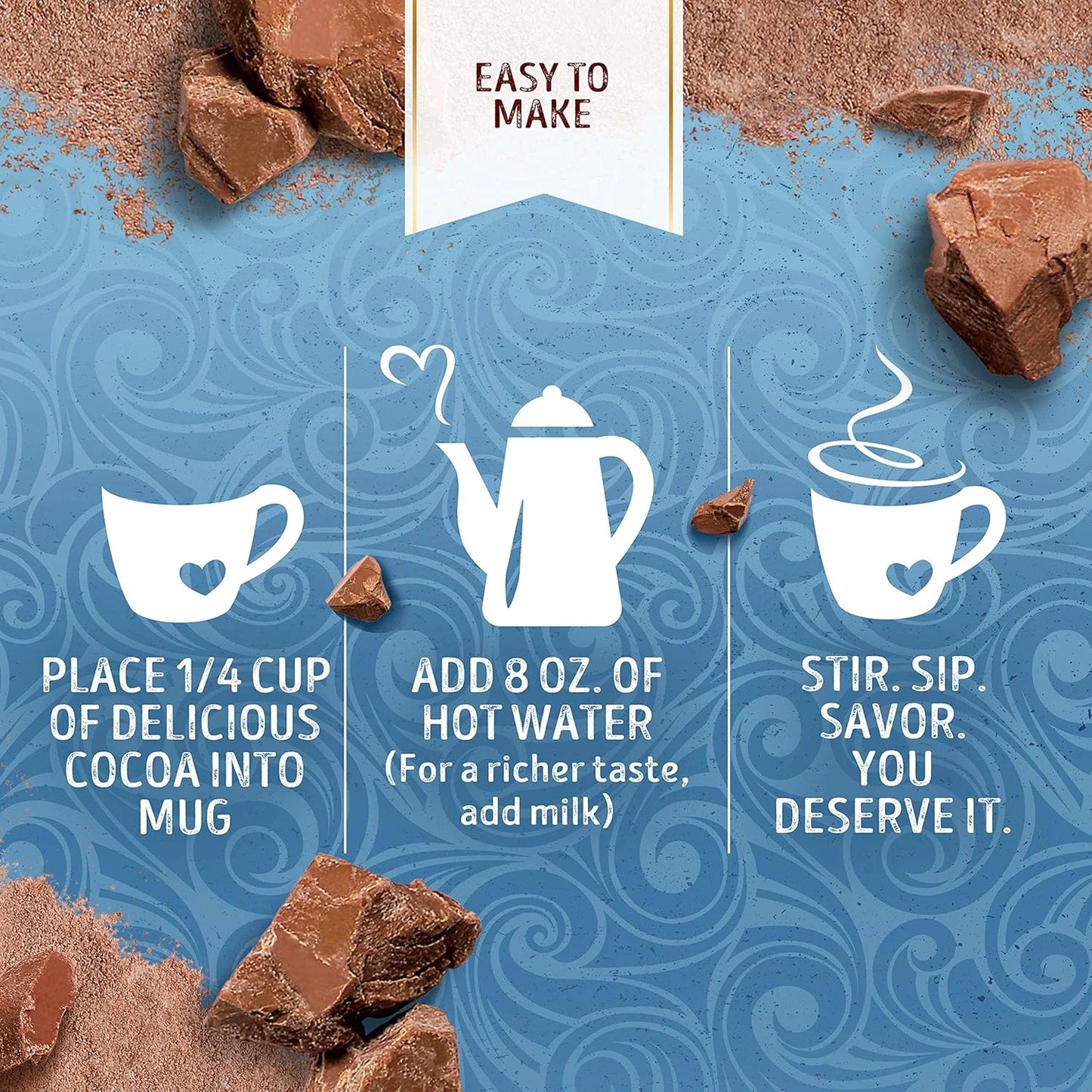 Swiss Miss Milk Chocolate Hot Cocoa Mix โ 76.5 oz Canister | Rich, Creamy, Gluten-Free Hot Chocolate Drink Mix for Cozy Comfort