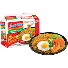 Indomie Mi Goreng Instant Fried Noodles 3 oz, 40-Count | Classic Indonesian Dry Stir-Fry Noodles