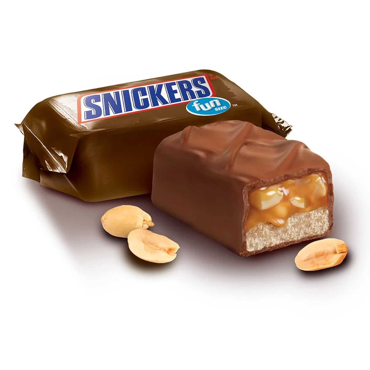Snickers Fun Size Chocolate Candy Bars – 42 oz, 70 Count | Mini Chocolate Bars with Peanuts, Caramel & Nougat | Perfect for Halloween, Parties & Snacking