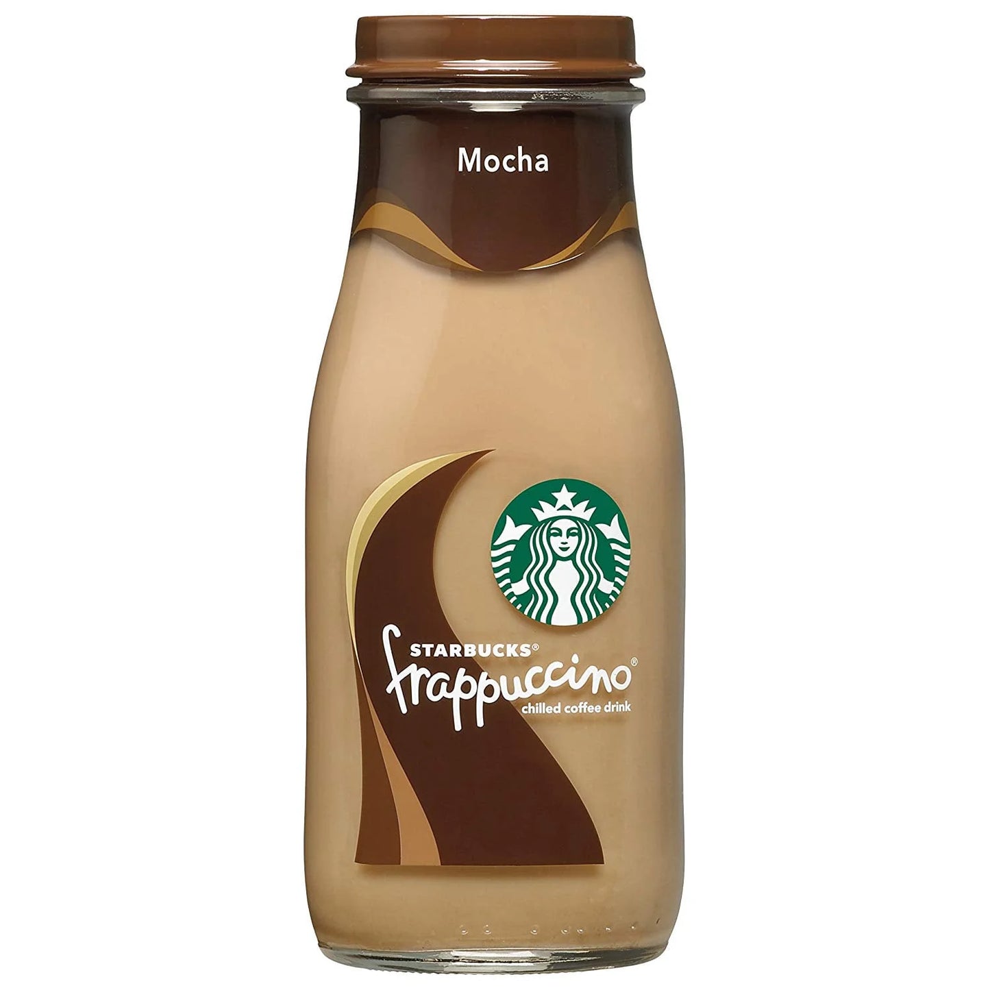 Starbucks Frappuccino Mocha Iced Coffee Drink 9.5 fl oz - 15 Pack Glass Bottles | Ready-to-Drink, Rich Mocha Flavor, Naturally Caffeinated
