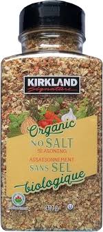 Kirkland Signature Organic No‑Salt Seasoning Blend, 14.5 oz – USDA Organic, Zero Sodium, All‑Purpose Spice