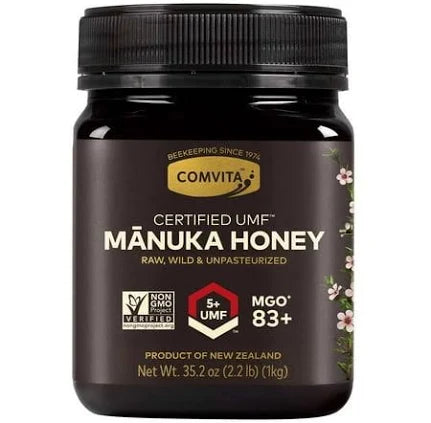 Comvita UMF 5+ Raw Manuka Honey, 35.2 oz – Certified MGO 83+ | MG Grocery