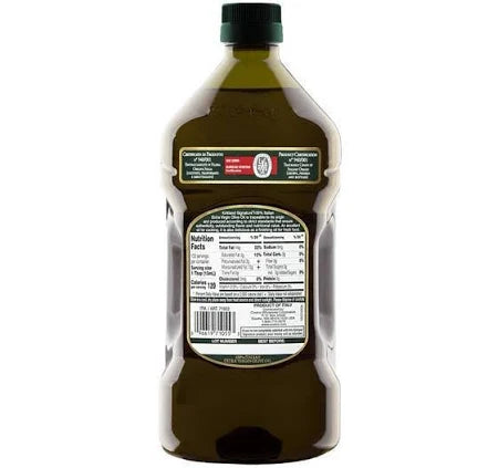 Kirkland Signature Organic Extra Virgin Olive Oil, 2L – Cold Pressed & Non-GMO