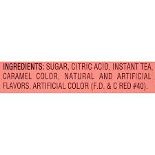 4C Peach Iced Tea Mix – 82.6 oz Canister | Naturally Flavored, Makes 35 Quarts, with Real Tea & Vitamin C