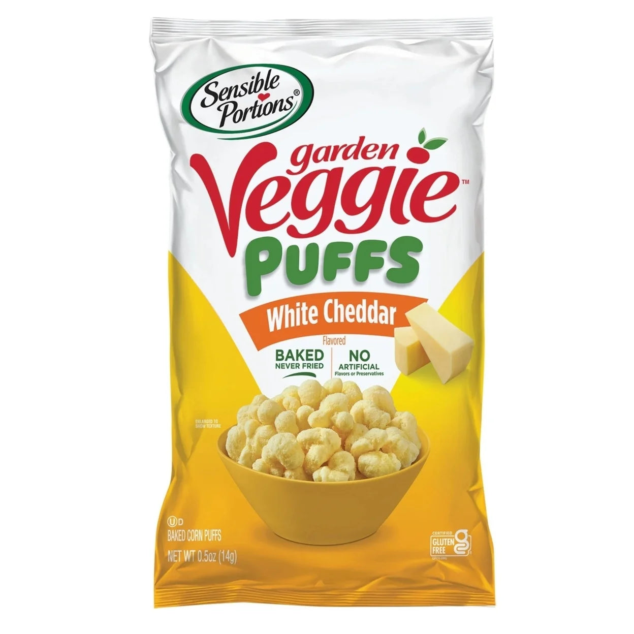 Sensible Portions Garden Veggie Puffs Variety Pack 0.5 Ounce (Pack of 30)