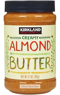 Kirkland Signature Creamy Almond Butter, 27 oz