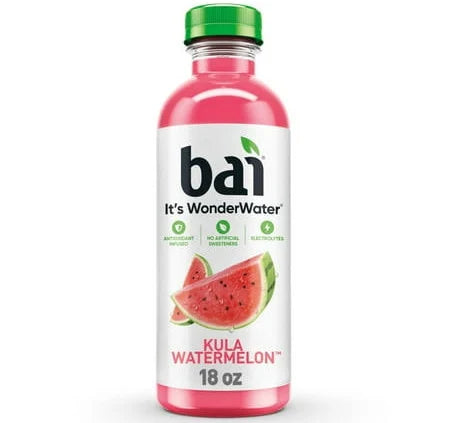 Bai Antioxidant Beverage Variety Pack, 18 fl oz, 15 Bottles – Low Calorie, Gluten-Free, with Vitamin C & E