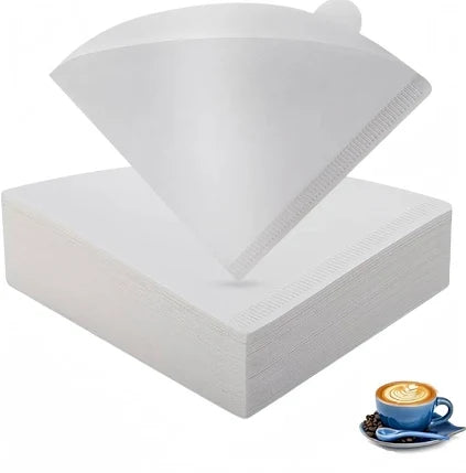 Connaisseur #4 Cone Coffee Filters, 400-Count – Bleach-Free, Fits All #4 Drip Brewers