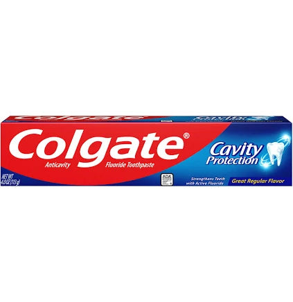 Colgate Cavity Protection Toothpaste with Fluoride, Regular Flavor, 8 oz., 5 pk.