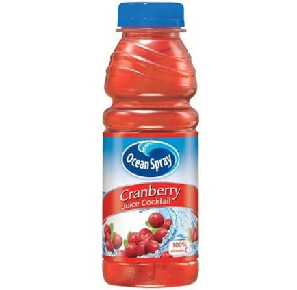Ocean Spray Cranberry Juice Cocktail, 15.2 fl oz Bottles, 12-Count – Classic Refreshment with Vitamin C