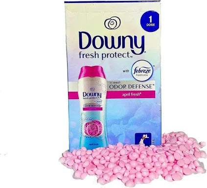 Downy Fresh Protect In-Wash Scent Booster Beads – April Fresh, 34 oz | Odor Defense & Long-Lasting Freshness for Laundry