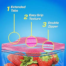Ziploc Gallon Freezer Bags 136-Count | BPA-Free, Leakproof, Bulk Food Storage – MGgrocery.store