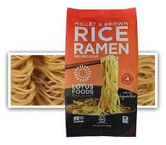 Lotus Foods Organic Millet & Brown Rice Ramen 2.5 oz, 12-Count | Gluten-Free, Whole Grain Instant Noodles