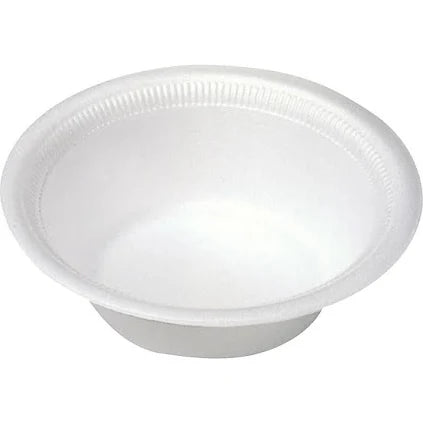 Hefty Supreme Heavyweight Foam Bowls – 12 oz, 300 Count | Durable Disposable Bowls for Soup, Cereal & More