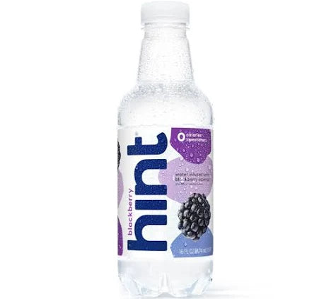 Hint Flavored Water Variety Pack, 16 fl oz Bottles, 21-Count – Fruit-Infused, Zero Sugar & Calories