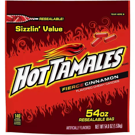 Hot Tamales, Fierce Cinnamon (54 Ounce)