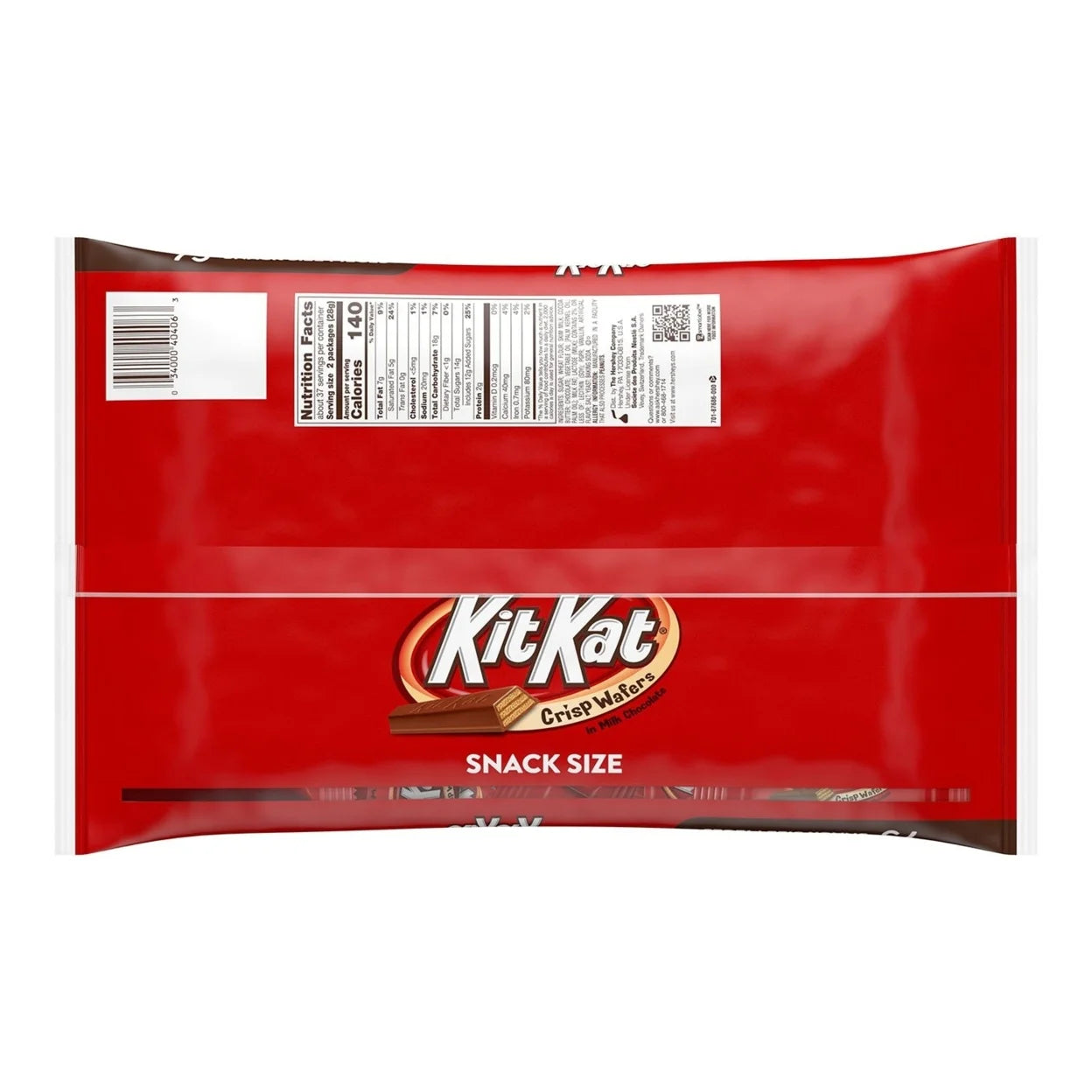 Kit Kat Wafer Snack Size Bars – 36.75 oz, 75 Count | Milk Chocolate & Crispy Wafers | Perfect for Sharing & Snacking