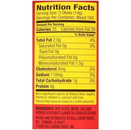 Lindsay Large Pitted Olives 6 oz (6 Pack) – Non-GMO Ripe Black Olives, Ready to Eat Snack or Ingredient