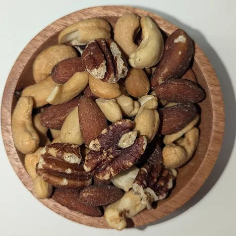 M.M Unsalted Deluxe Mixed Nuts – 34 oz Jar | Premium Blend of Cashews, Almonds, Pecans, Pistachios & Hazelnuts