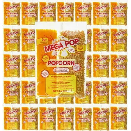 Mega Pop Corn Oil Salt Kit 4Oz Case 36