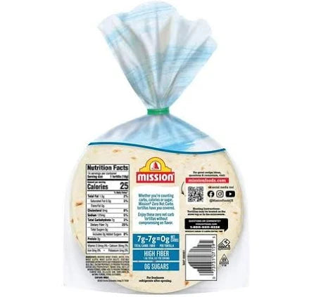 Mission 10" Flour Tortillas 40-Count | Soft, Fresh Tortillas for Tacos, Wraps & More