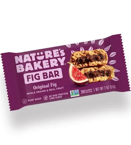 Nature’s Bakery Fig Bars Variety Pack – 32 Count (2 oz Each) | Blueberry & Raspberry, Whole Grain, Vegan, Non-GMO Snacks