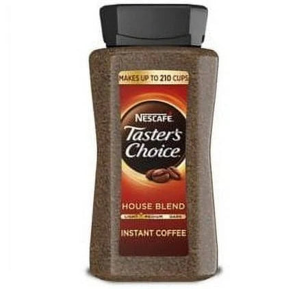 NESCAFÉ Taster’s Choice Instant Coffee 14 oz – House Blend, Light‑Medium Roast, 100% Pure