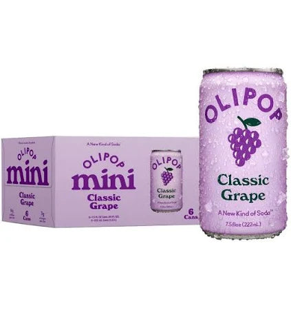 Olipop Prebiotic Soda Variety Pack, 12 fl oz Cans, 24-Count – Gut Health, Low Sugar, Functional Sparkling Drink