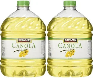 Kirkland Signature Canola Oil, 3 Qt, 2-Pack – Pure & Versatile Cooking Oil