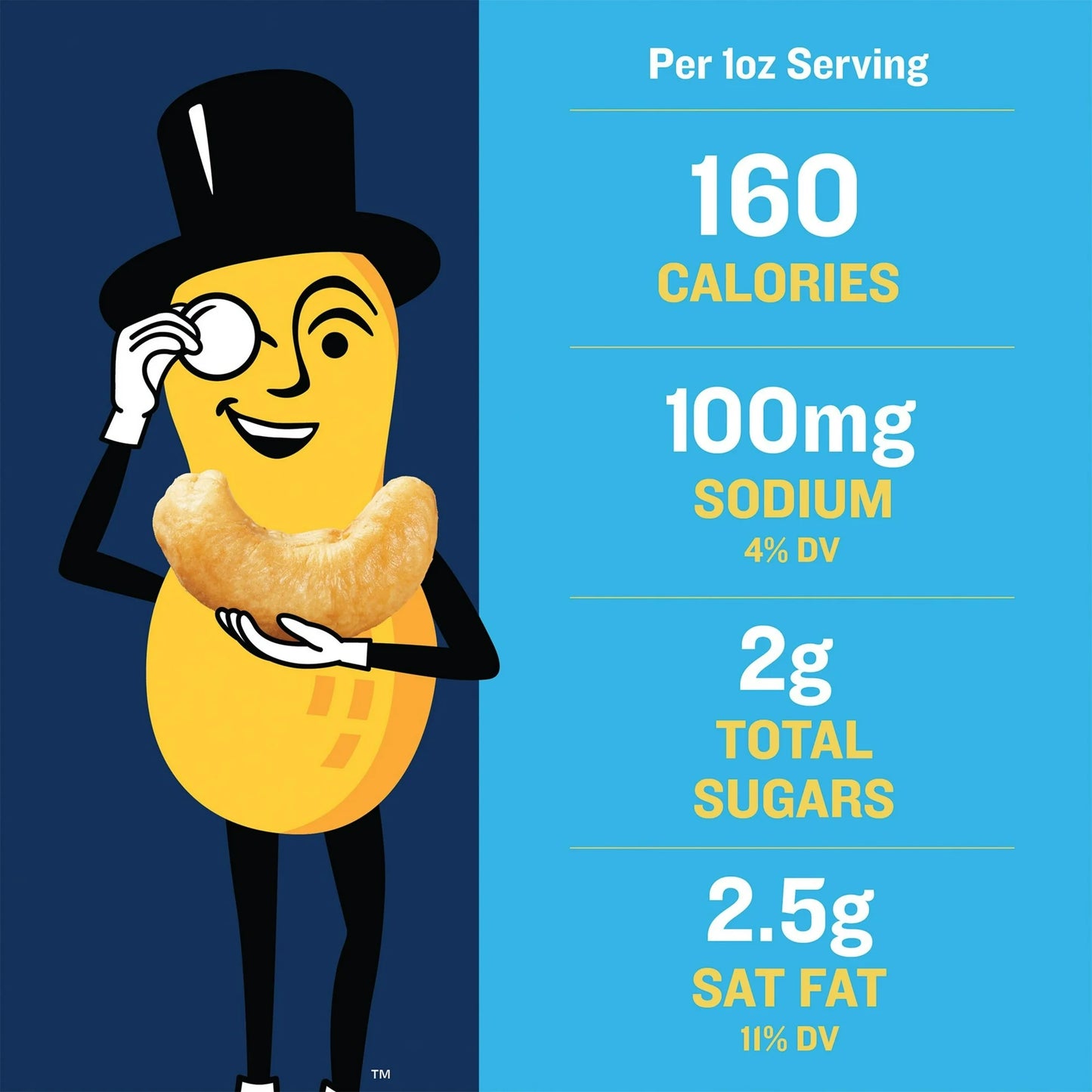 PLANTERS Salted Cashew Halves & Pieces – 46 oz Canister | Plant-Based Protein, Kosher, Roasted in Peanut Oil, Perfect for Snacking & Entertaining