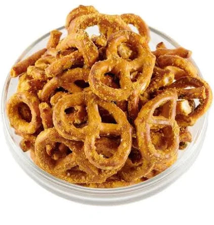 Utz Bite Size Pretzels – 60 oz Barrel | Crunchy Mini Pretzel Snacks in Resealable Container, Perfect for Parties & Everyday Snacking