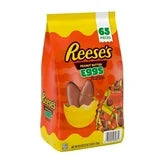 Reese’s Milk Chocolate Peanut Butter Eggs – 65 Count, 39.8 oz Bag | Individually Wrapped Easter Candy Treats