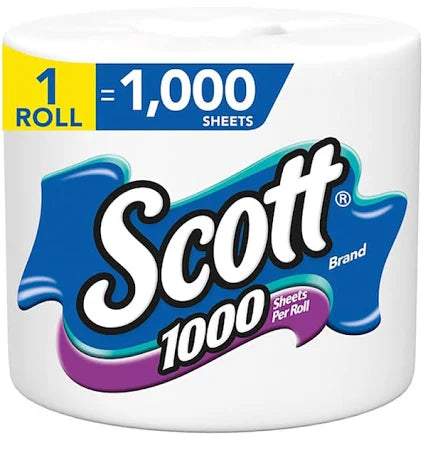 Scott 1100-Sheets,1-Ply Bath Tissue, 36 pk.