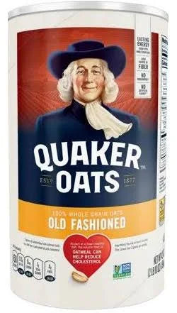 Quaker Old Fashioned Rolled Oats, 10 lbs – 100% Whole Grain, Heart Healthy, High Fiber