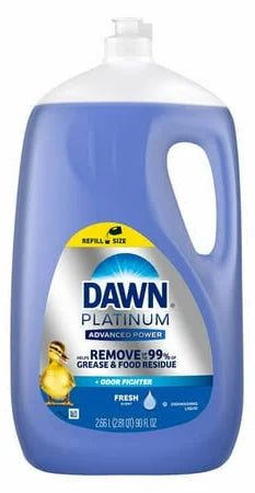 Dawn Platinum Advanced Power Dish Soap, 90 fl oz – Grease-Cutting Strength