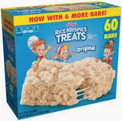 Kellogg's Rice Krispies Treats 0.78 oz, 60-Count | Classic Marshmallow Snack Bars for Lunch & On-the-Go