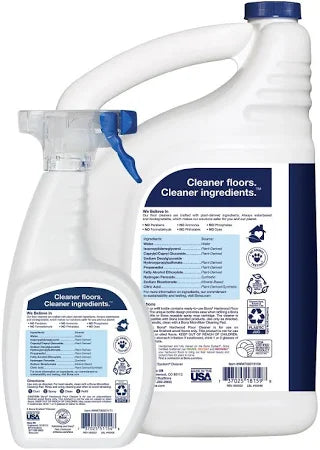 Bona Hardwood Floor Cleaner, 32 + 128 fl oz – Streak-Free Wood Care