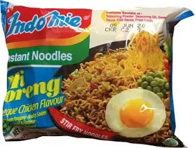 Indomie Mi Goreng Instant Fried Noodles 3 oz, 40-Count | Classic Indonesian Dry Stir-Fry Noodles