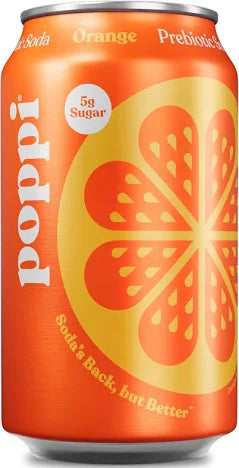 Poppi Prebiotic Soda Variety Pack, 12 fl oz Cans, 15-Count – Gut Health, Low Sugar, Sparkling Refreshment