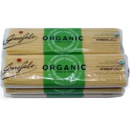 Garofalo Organic Spaghetti Noodles 17.6 oz, 8-Count | Authentic Italian Pasta, Non-GMO & Certified Organic
