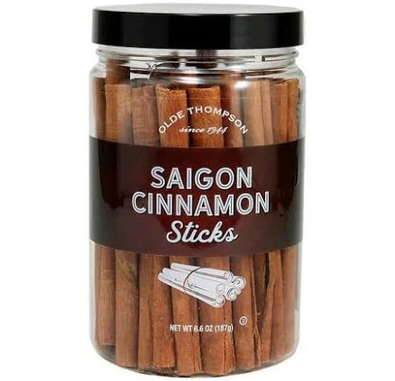 Olde Thompson Saigon Cinnamon Sticks, 6.6 oz – Sweet & Spicy, Premium Ceylon Alternative