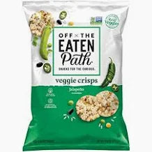 Off The Eaten Path Veggie Crisps Variety Pack – 26 Count (1.25 oz Bags) | 2 Flavors, Plant-Based Snack, Gluten-Free